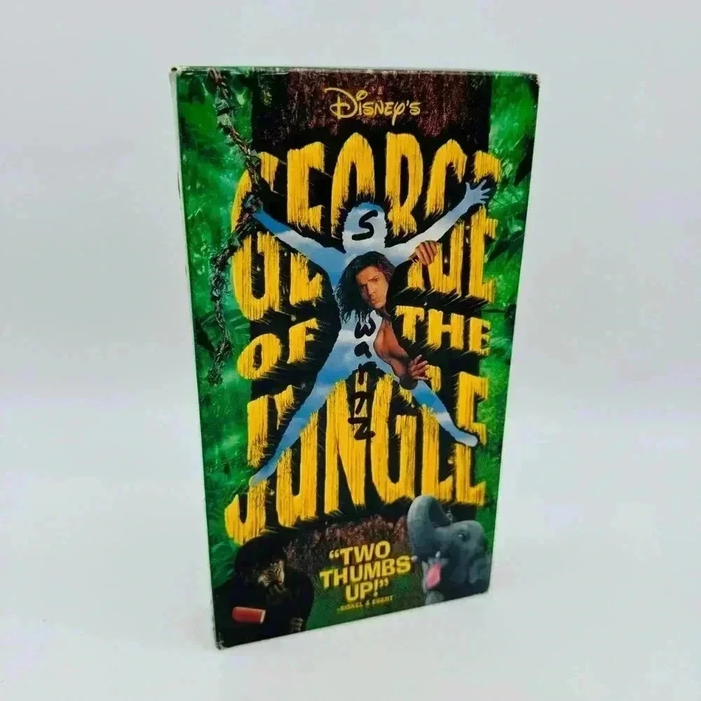 Disney's George of the Jungle VHS Tape Movie #11774